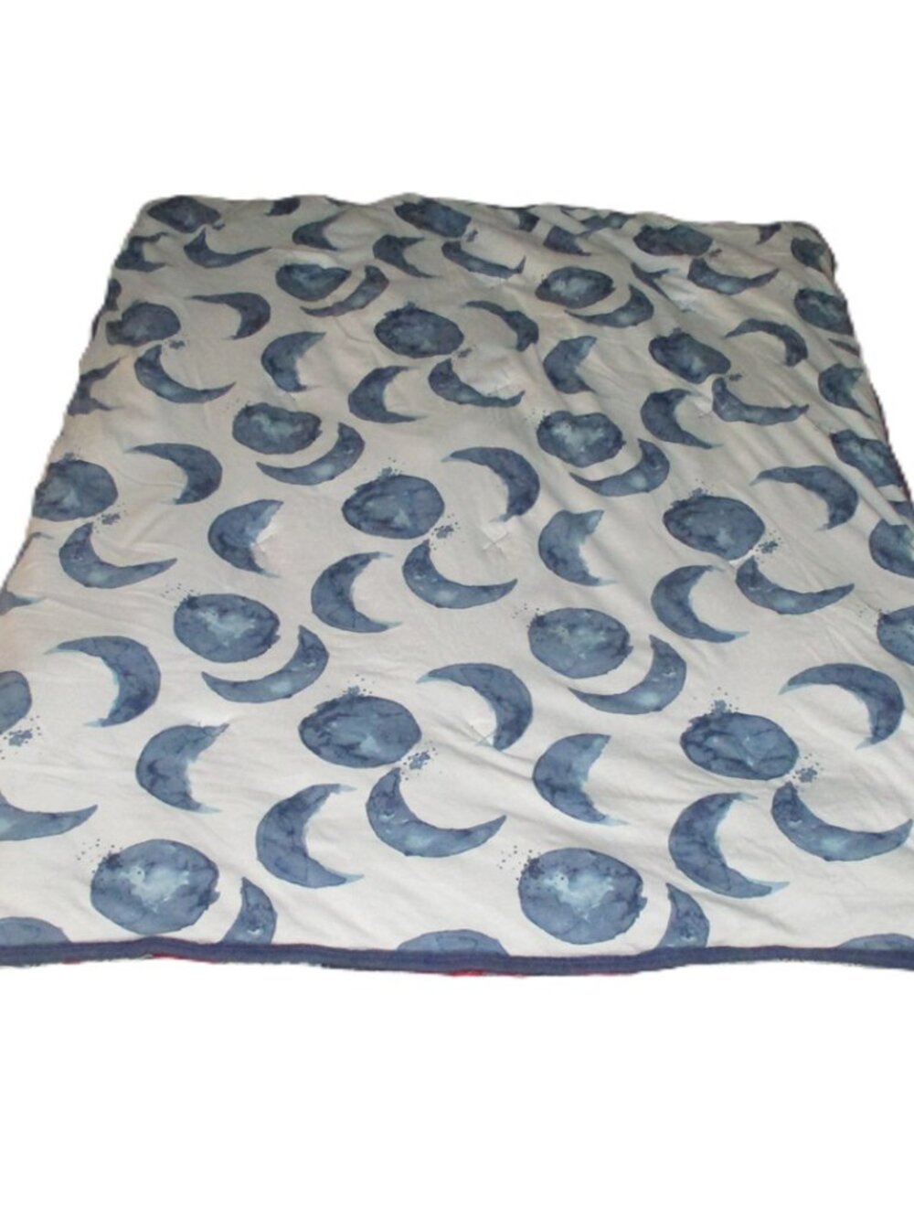 HTF Burt’s Bees Baby “Goodnight Moon” Organic Cotton Reversible Blanket Quilt